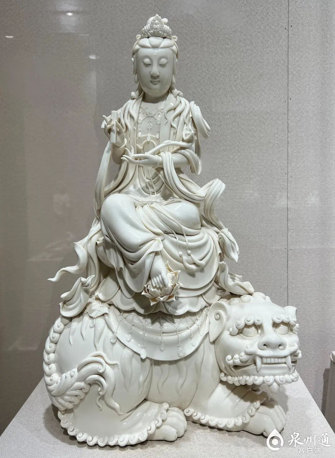 作家物 陶器 「白獅子」 置物｜ホビー・楽器・アート