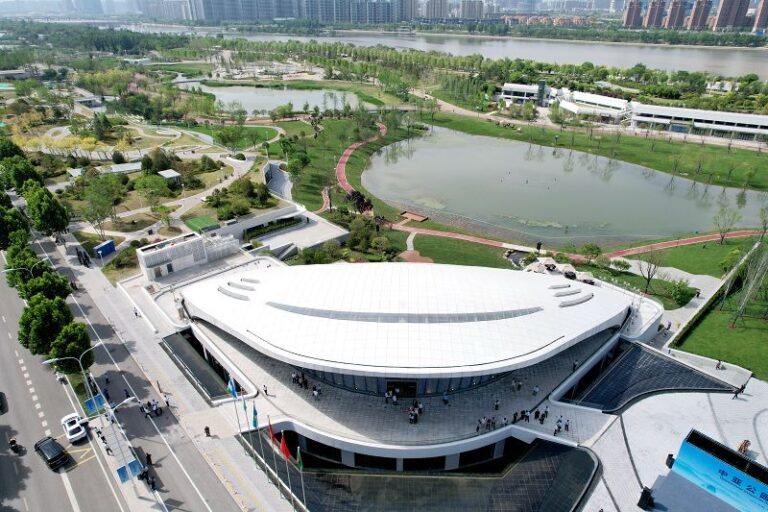 5月19日，中亞公園在西安正式開園。中新社