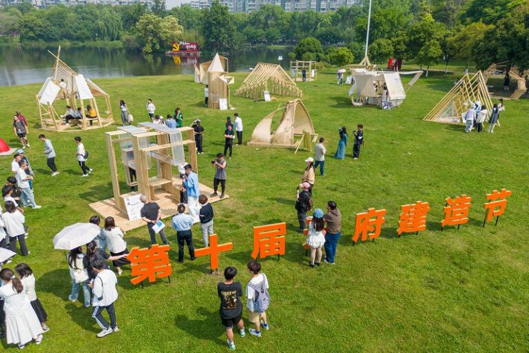 5月6日，「天府建造節」在位於成都的西南交通大學開幕。 中新社