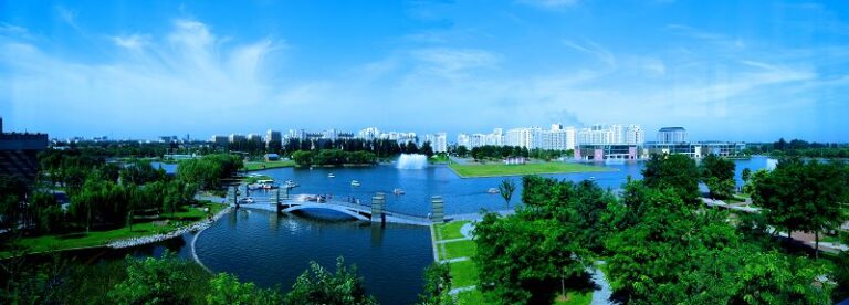 綠色廊坊全景