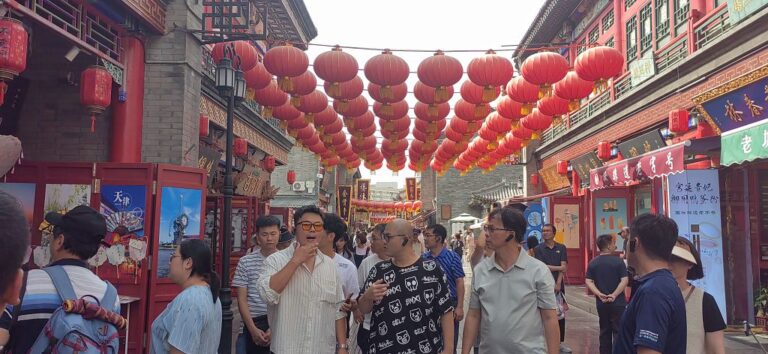 台灣南投縣青年參訪團在津參訪（天津市台辦供圖）