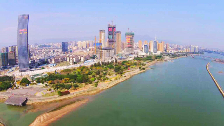 福州城市建設近年發展很快