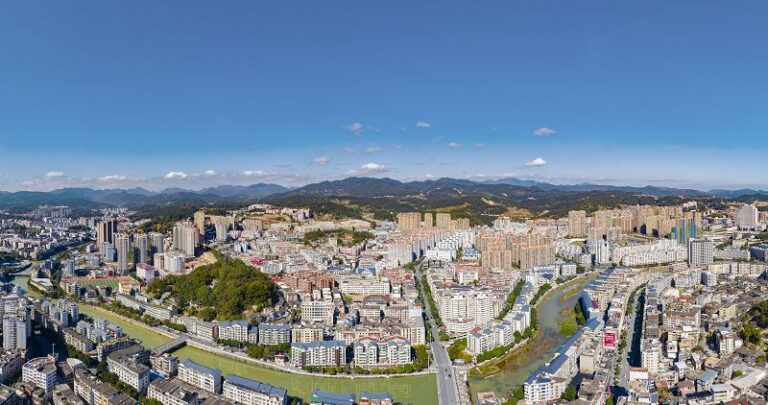 潯中鎮俯瞰圖