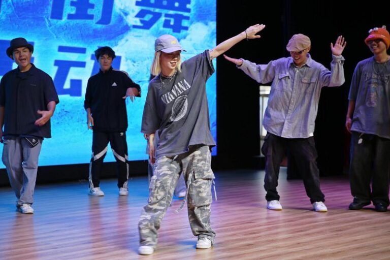 魯台青年街舞從業者同台交流（濟南市台辦供圖）