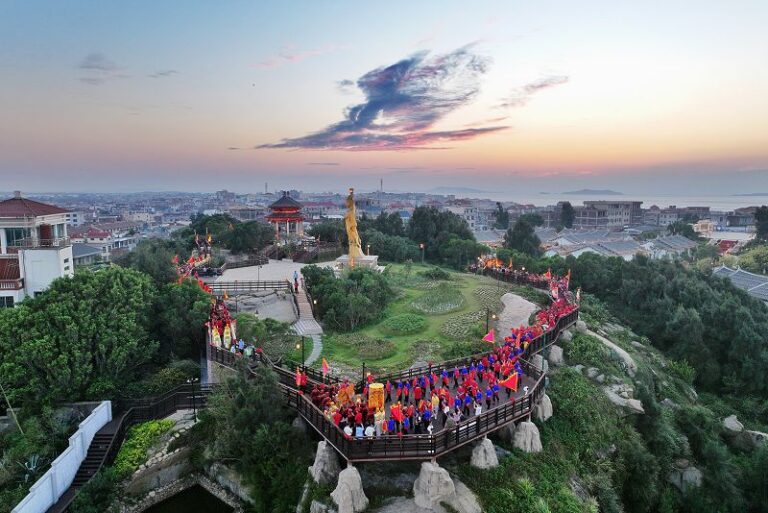 湄洲島是媽祖文化的發祥地。