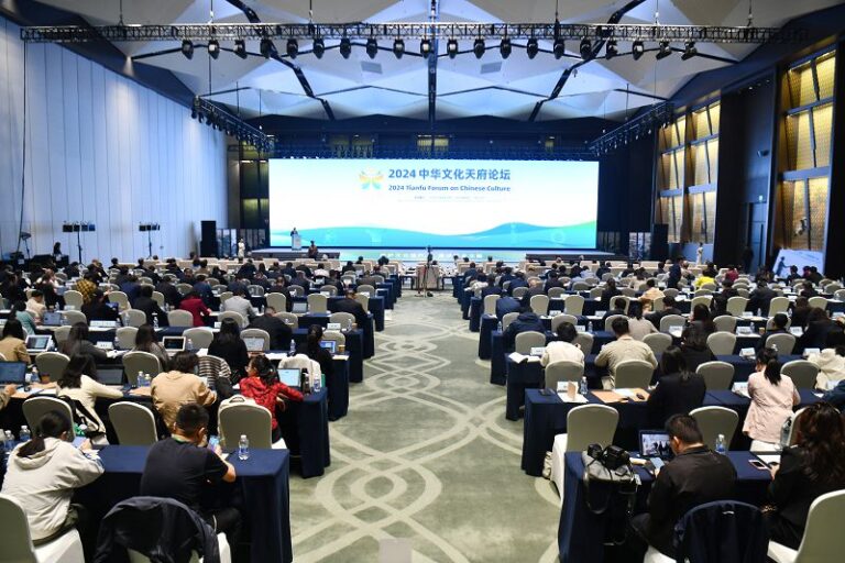 論壇開幕現場。 中新社