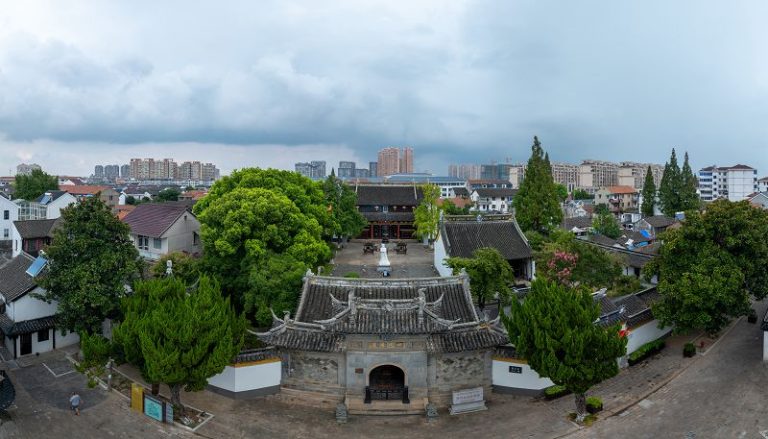 瀏河天妃宮全貌。