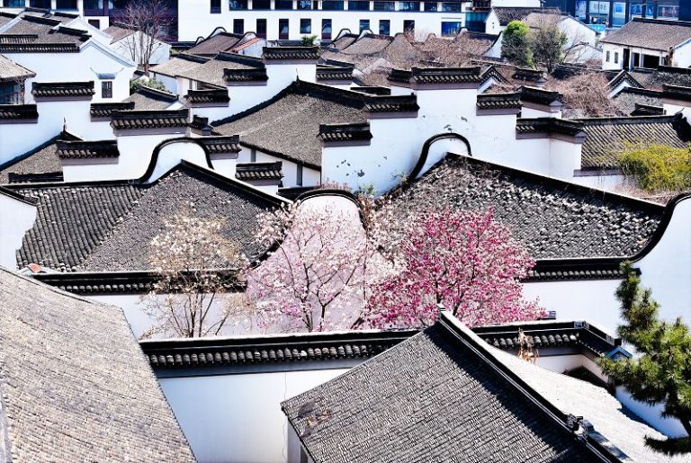 穿越時光的浪漫 當古建邂逅春光