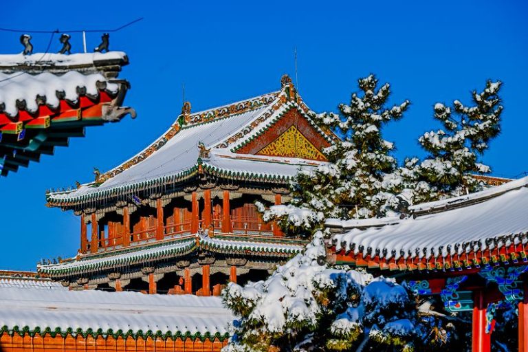 瀋陽故宮冬日雪景