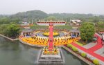 百餘名台胞拜謁大禹陵 會稽山下追念華夏先祖