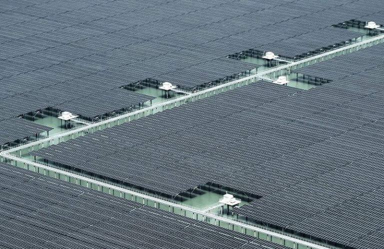 大陸高風速海域海上光伏項目實現全容量併網‌