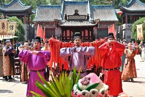 百年關帝廟舉行祈福儀式 再現唐代武廟祭祀禮制