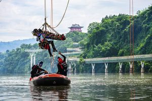 中外救援精英激情對決 福建沙縣打造應急救援新名片