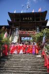 北川雲朵上的山寨  石椅羌寨體驗羌族文化旅遊好去處