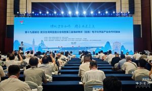海峽兩岸（宜昌）電子化學品產業合作對接會舉行18個計畫簽約