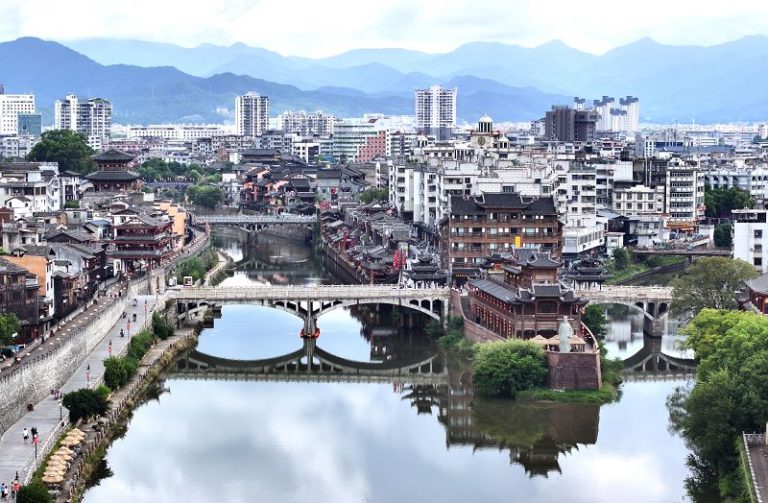 福建長汀古城古街古韻濃