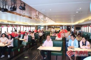 兩岸新人共乘海壇1號 浪漫航程話同心