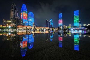 上合「餘溫」帶熱天津城市夜遊