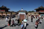 健康義診、智慧體驗 北京白塔寺開啟中醫藥文化嘉年華