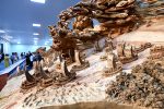 福建莆田 大型木雕《京杭大運河》江南卷首展