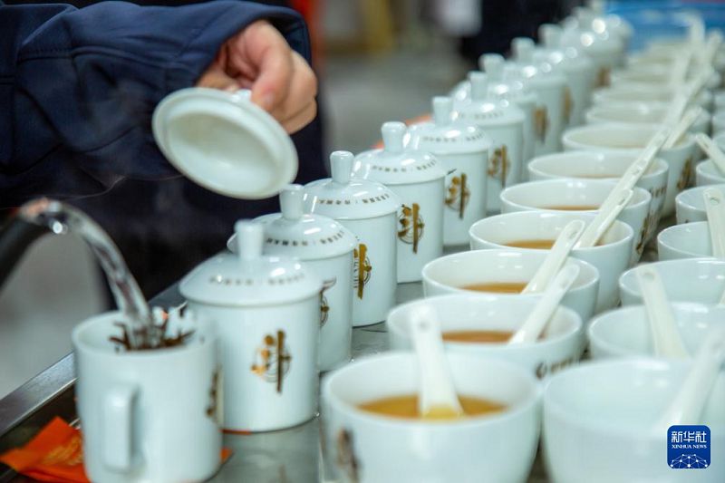福建武夷山舉辦茶王賽