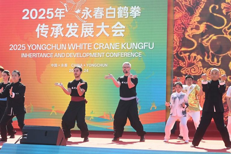 海內外白鶴拳愛好者福建永春追根溯源共話傳承