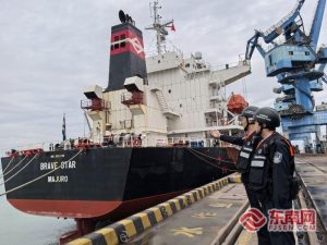 一船原木兩岸情 莆田邊檢站助力莆台經貿新融合