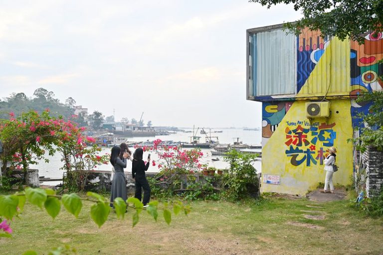 廣西漁村以藝添「趣」 打造特色民宿