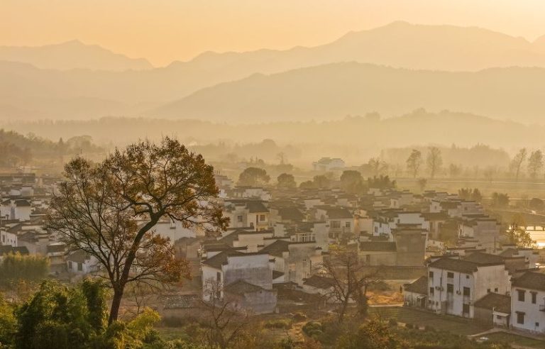 水墨宏村冬韵濃