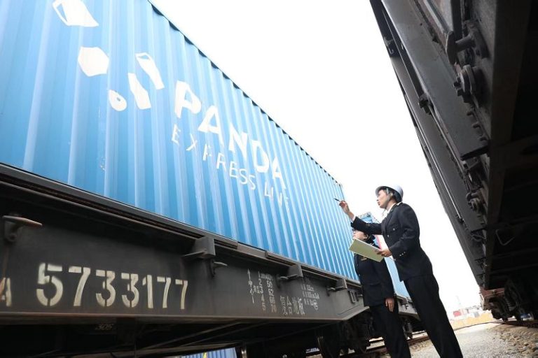 鋼鐵絲路再出發 今年首趟班列鳴笛啟航