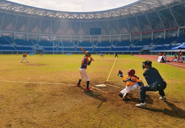 2月6日，閩台（南平）青少年棒球交流賽開賽。中新社