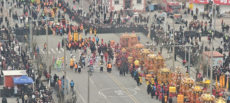 4日，傳承600餘年的中國國家級非物質文化遺產代表性項目媽祖祭典（葛沽寶輦會）在天津市津南區葛沽鎮上演。