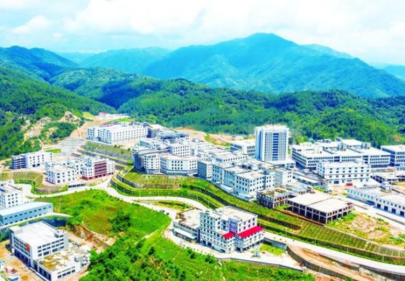 安溪縣標準化建設籐雲工藝園。黃東華攝