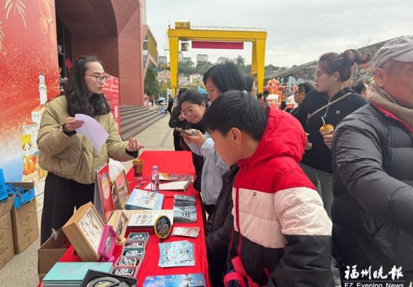 馬尾文創產品吸引遊客。