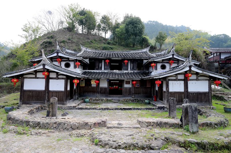 五百多年歷史的閩中風格建築魚池樓