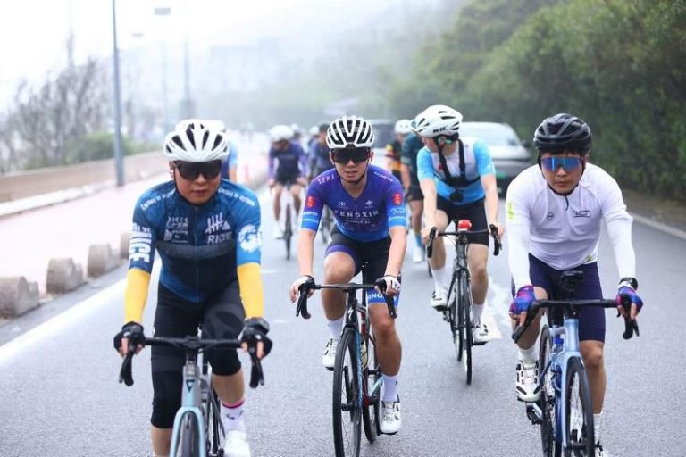 騎游活動現場。