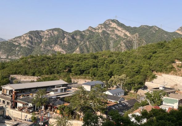 2026年5月，北京市門頭溝區王平鎮一隅。中新社