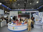 5月7日，第五屆西部跨境電商博覽會在成都開幕，圖為博覽會現場。