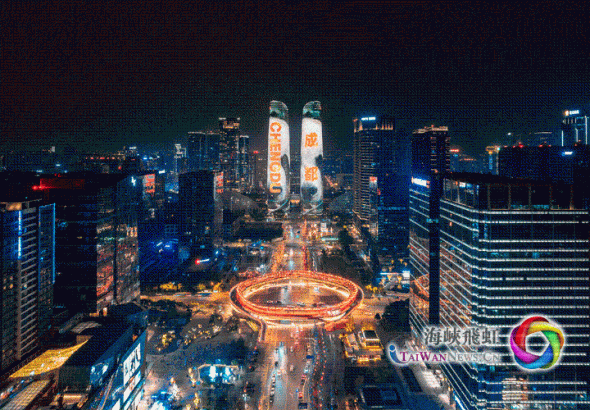 成都城市夜景