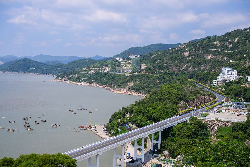 9月15日，福建寧德霞浦縣三沙鎮東壁村的海景風光。