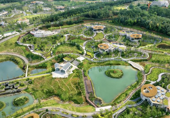 位於綿陽科技城新區的中國大熊貓保護研究中心綿陽基地