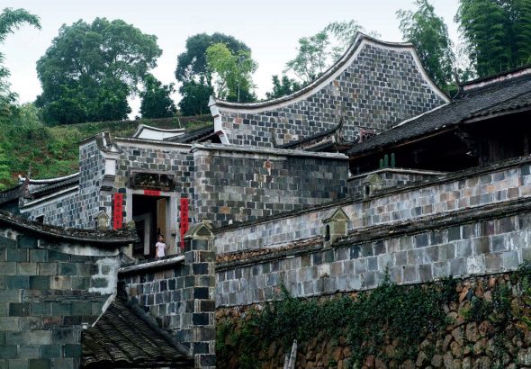 福建省寧德市霞浦縣溪南鎮半月里村一隅。